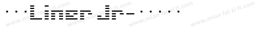 ミウラLiner Jr字体转换